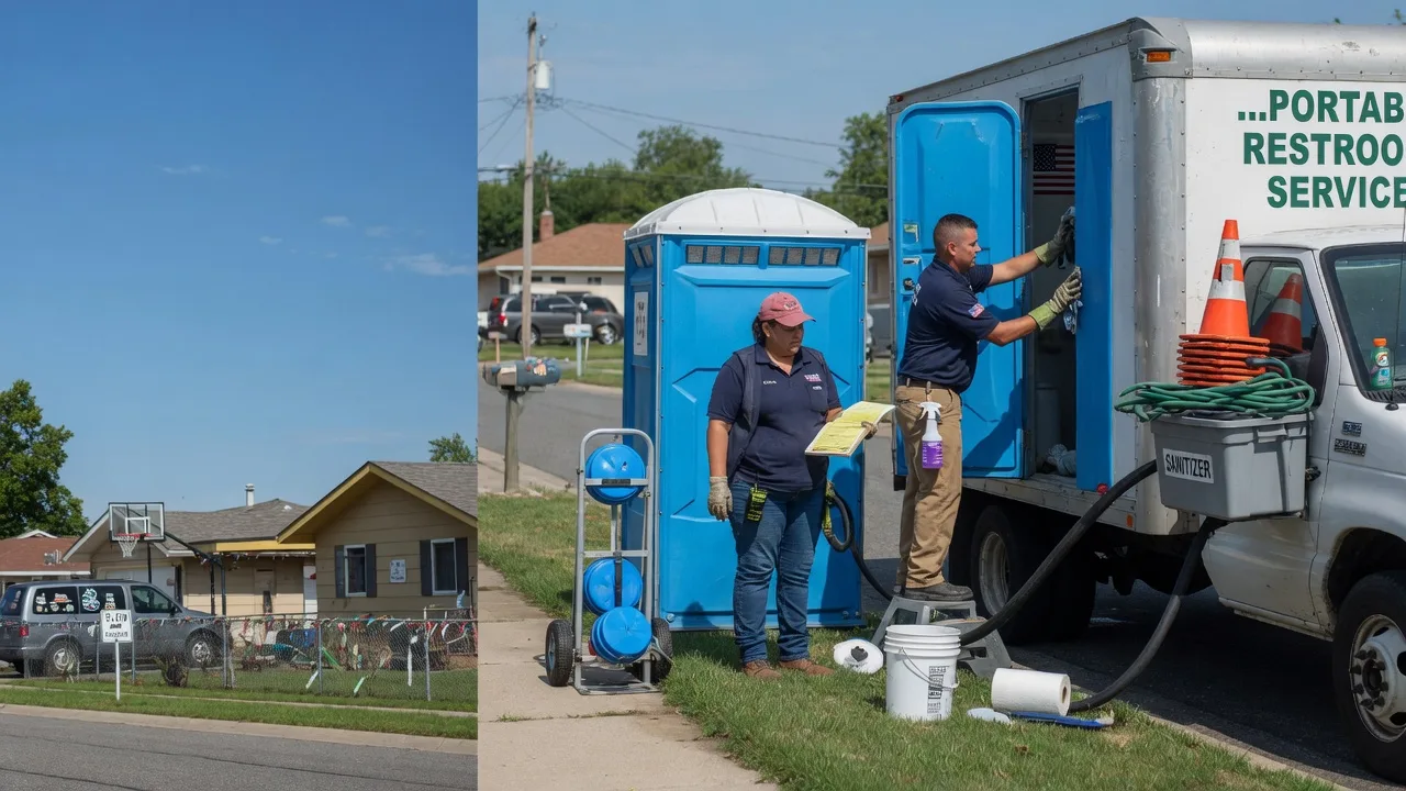 Portable Toilet Rental in Bell City, LA near me